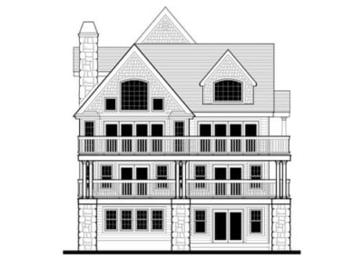 Stephen N. Bias Architect design firm building dramatic sites located near Bertrand Island on Lake Hopatcong, New Jersey.